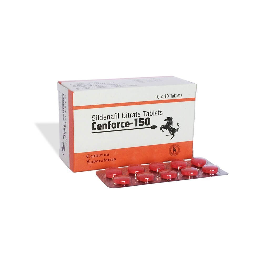 Cenforce 150 mg (Sildenafil) Online | Best Dosage for ED
