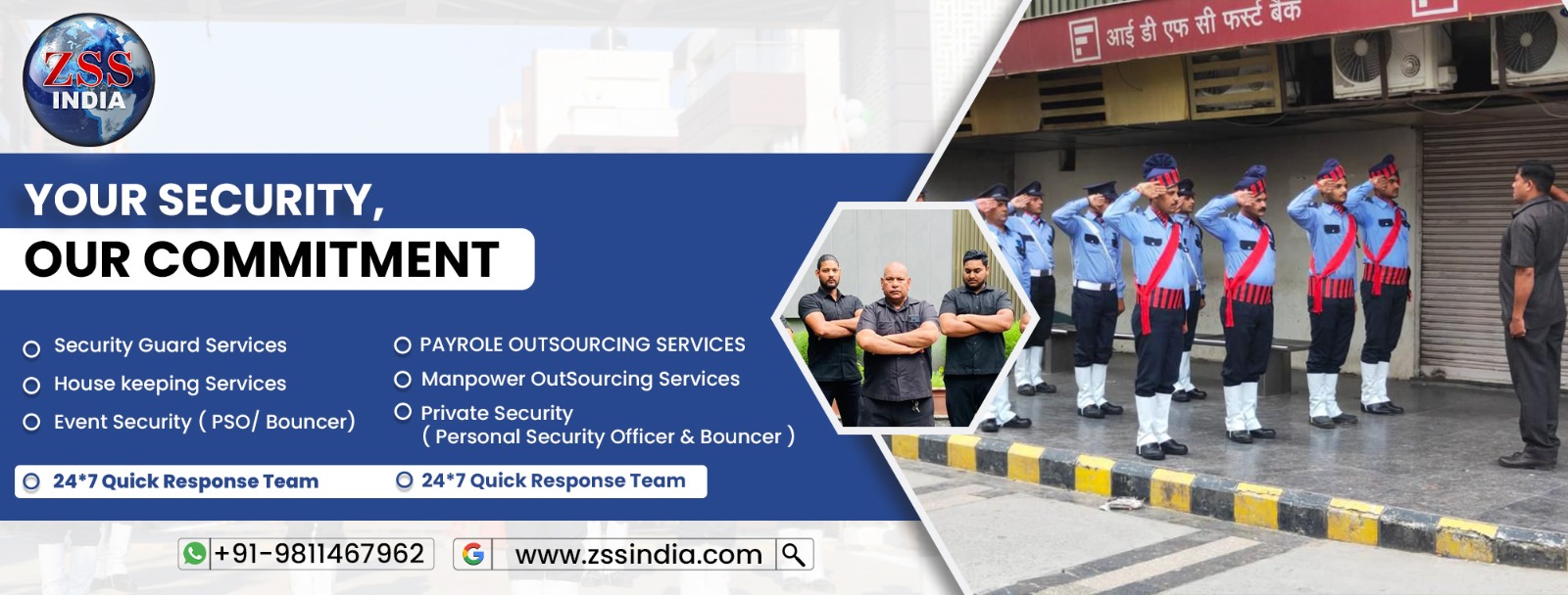 Security Guard Companies in Delhi NCR You Can Trust - ZSS India